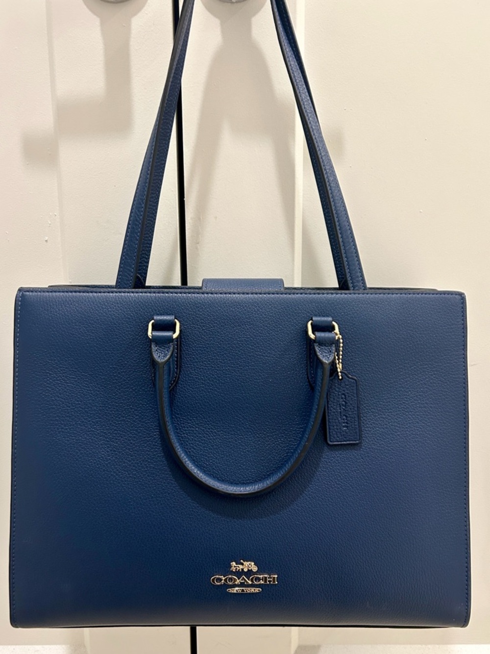 Coach (NWT) Maggie Tote Bag in Deep Blue